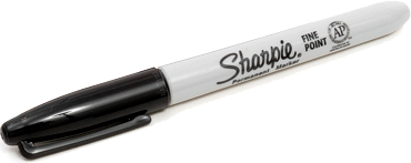 transparent sharpie